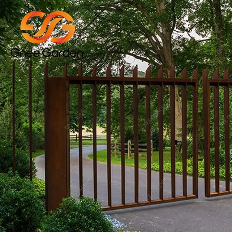 Corten Steel Fencing Panels