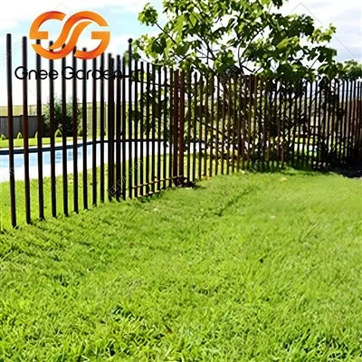 Słupki ogrodzeniowe ze stali Corten