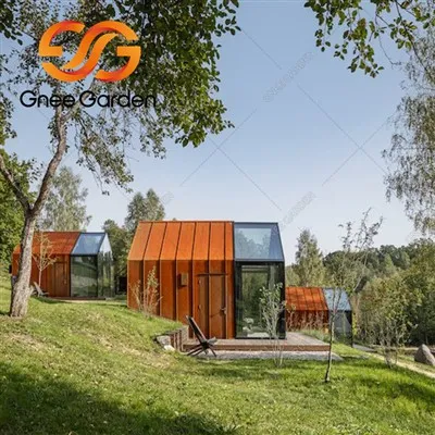 Elewacja z rdzawego metalu Corten Steel