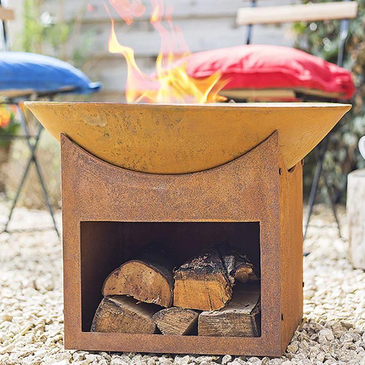 Przydomowe paleniska Corten