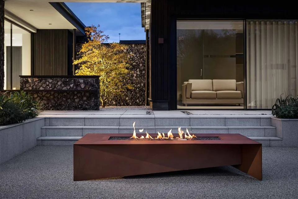 Ognisko kempingowe Corten