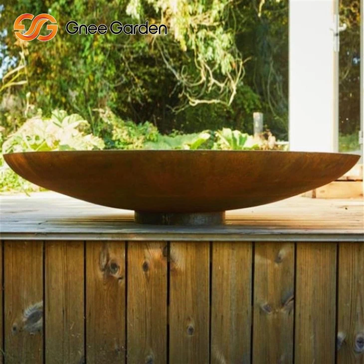 CORTEN Classic Fire Bowl Rustykalny urok