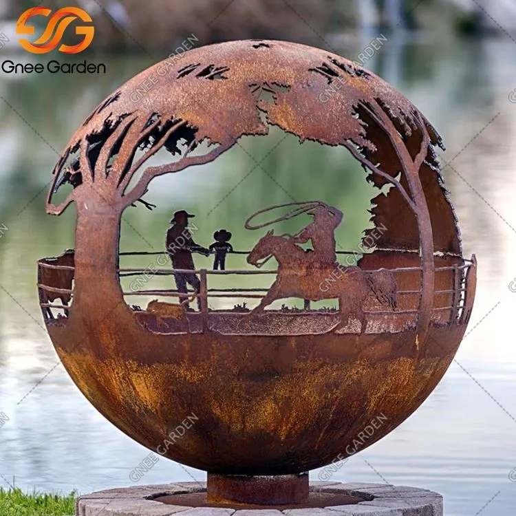 Corten   Krowa   Chłopiec   Ogień   Kula