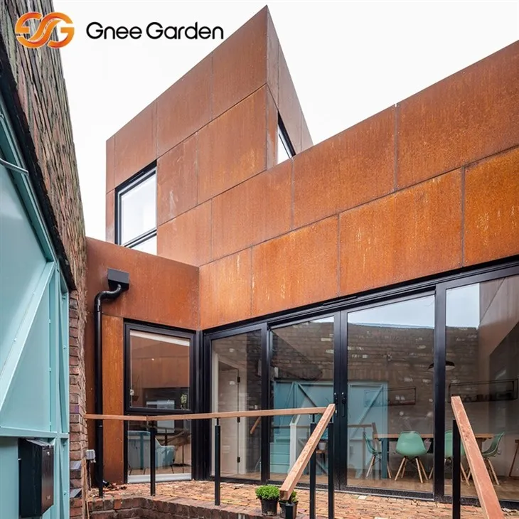 Panele metalowe Corten Low Konserwacja