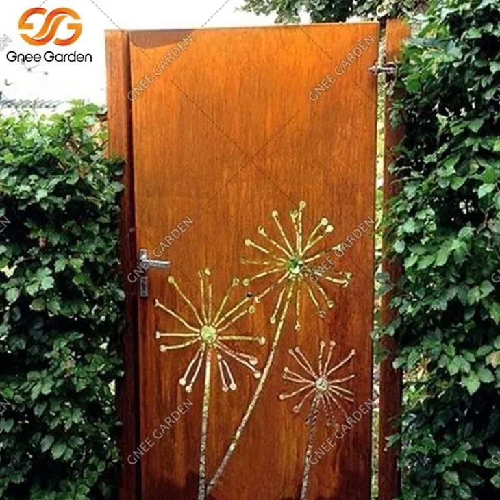 Corten Steel Garden Privacy panels