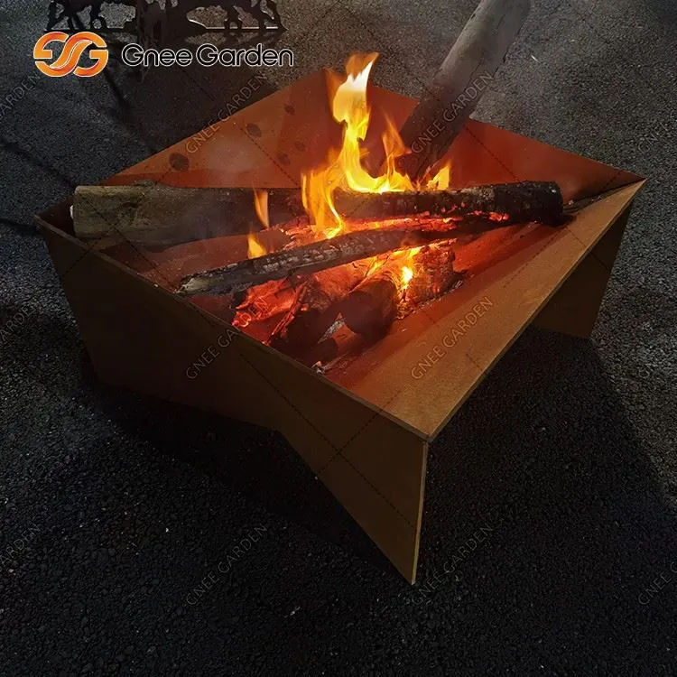 Corten Outside Fire