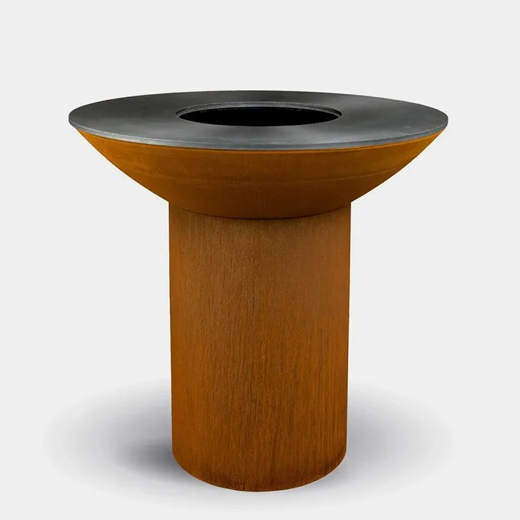 Corten Steel Barbeque Grills Stylish And Strong