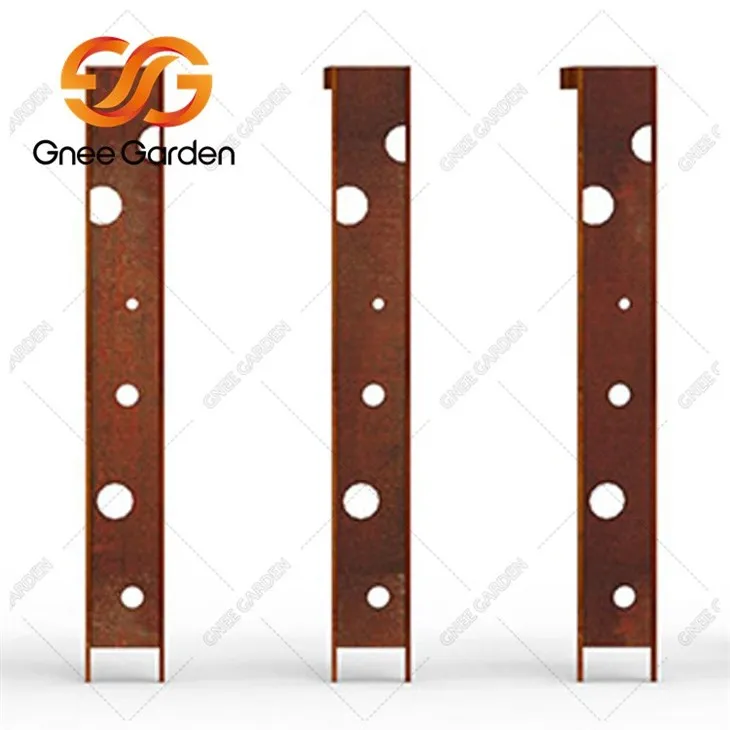 Corten Steel Outdoor Gazebo Parts
