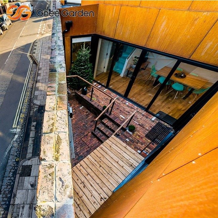 Natural Patina Corten Steel Cladding​