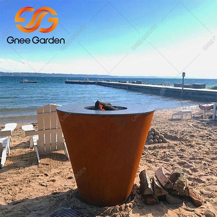 Grill ze stali Corten