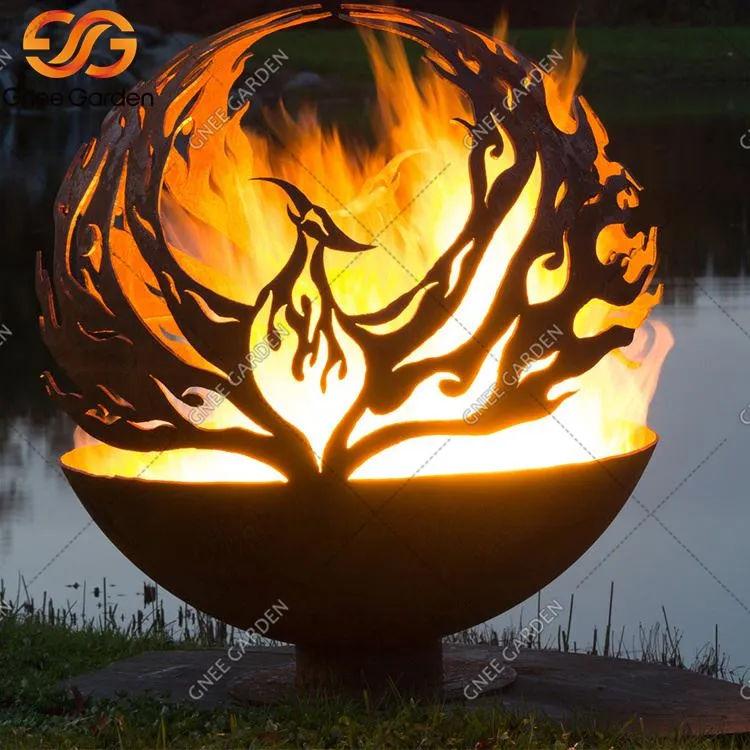 Kule ze stali corten