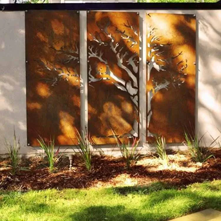 Dom Ogród Panele ogrodzeniowe cięte laserowo Zewnętrzne