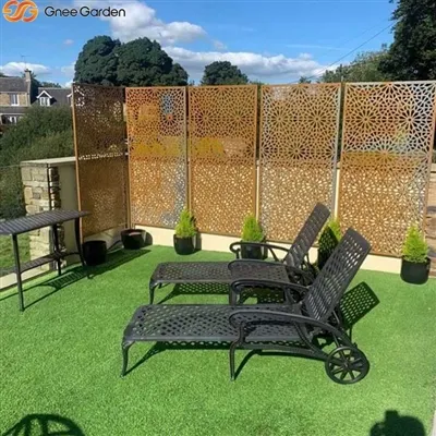 Najlepszy sposób na wykorzystanie paneli ekranowych Corten w ogrodzie