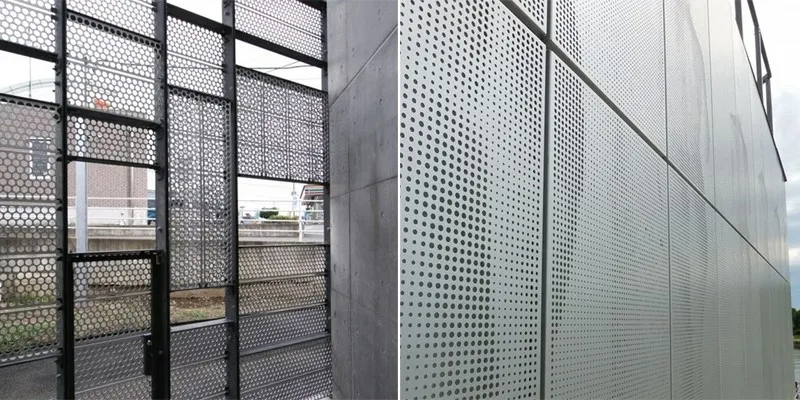 Perforated Exterior Metal Facades Perforated Exterior Metal Facades