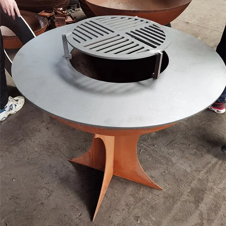 Stojak na grilla zewnętrznego