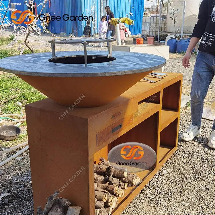 Outdoor Corten Steel Brazier