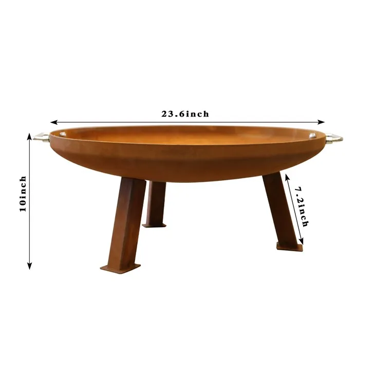 Zewnętrzny stalowy palnik ogniowy