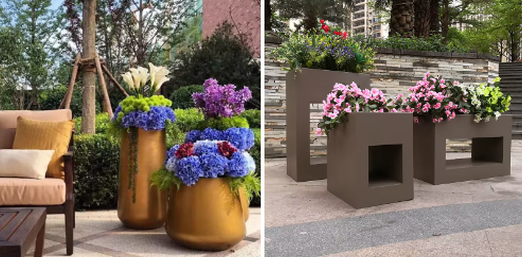 Corten Steel Flower Bed Corten Steel Flower Bed