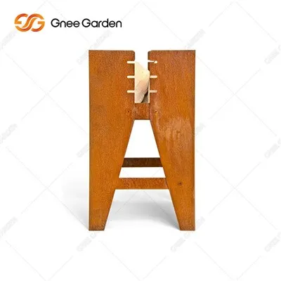 Grille ze stali Corten