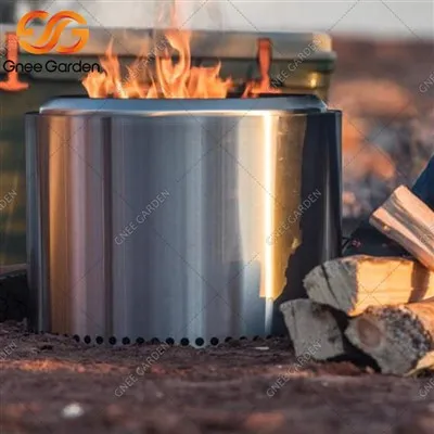 Zewnętrzny palenisko ze stali nierdzewnej
