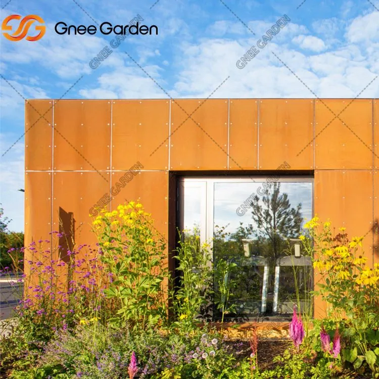 Stalowe panele fasady do budynków